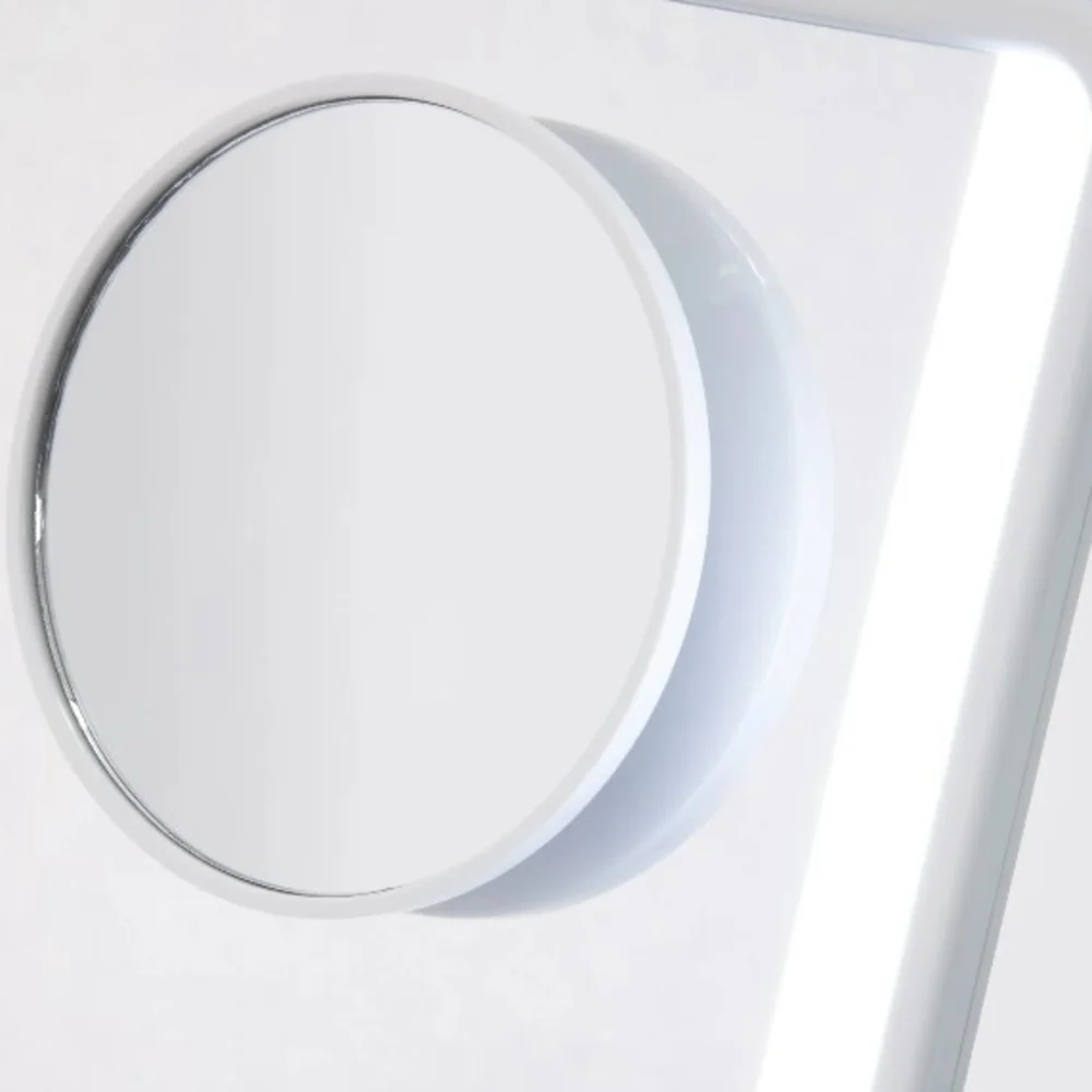 iHome White Bluetooth Vanity Mirror